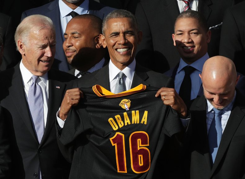 Joe Biden and Barack Obama