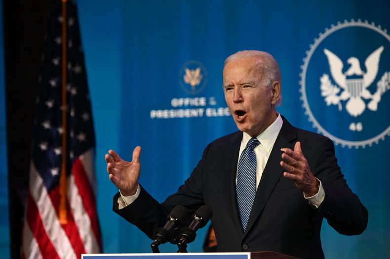Biden speaks in Wilmington, Delaware