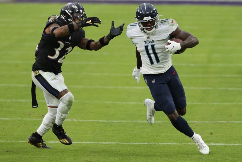 A.J. Brown of the Tennessee Titans