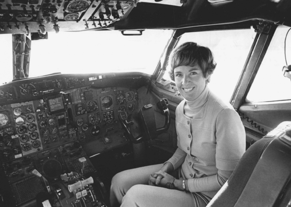 1976: Emily Howell Warner becomes first female captain on a major airline