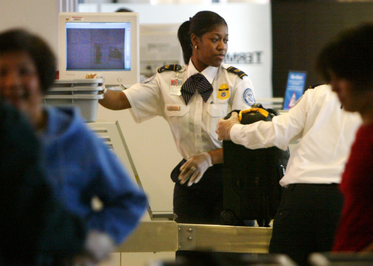2001: Government increases air travel security after 9/11