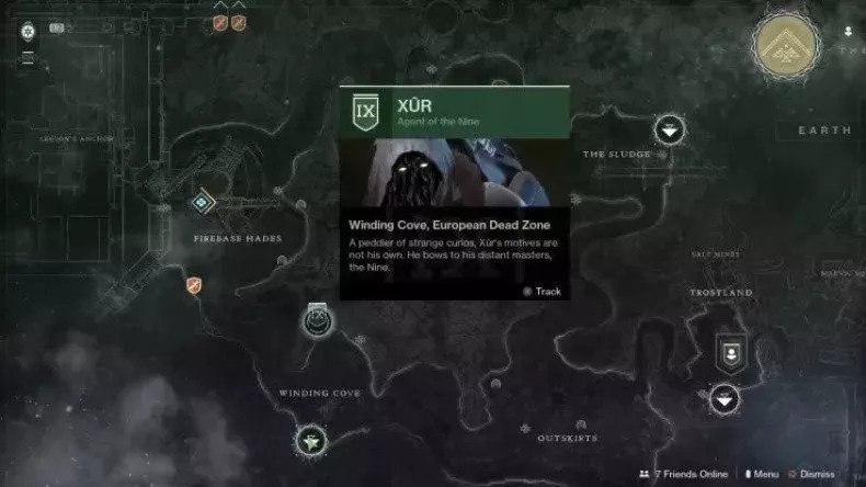 destiny 2 xur location 1-8-21