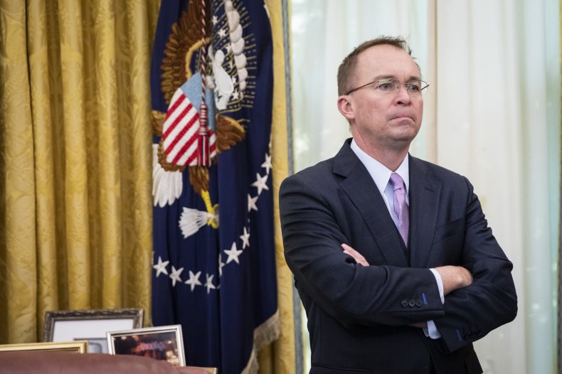 Mick Mulvaney, Donald Trump, White House