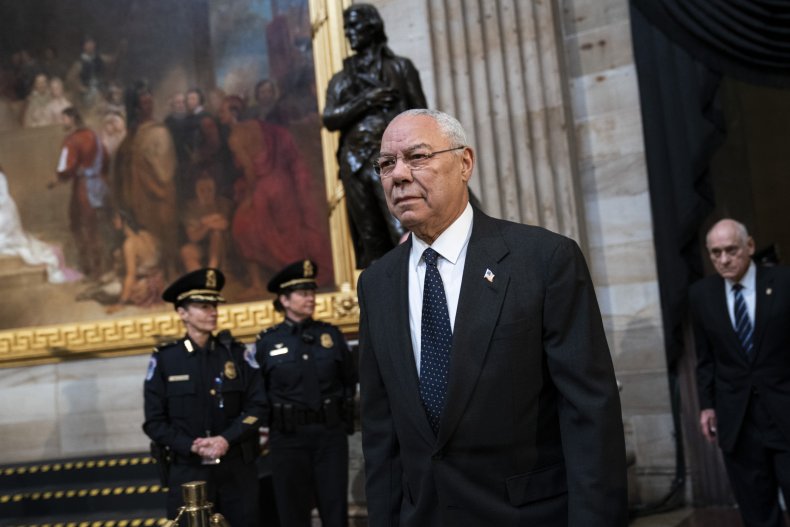 Colin Powell at the U.S. Capitol