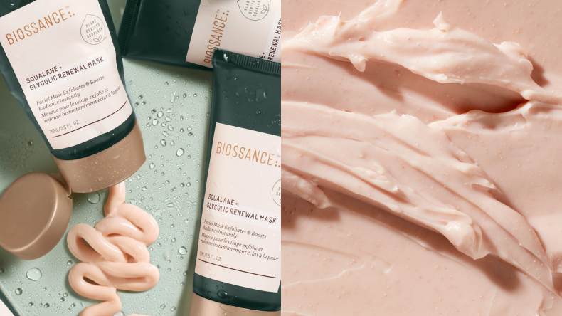 biossance exfoliating mask
