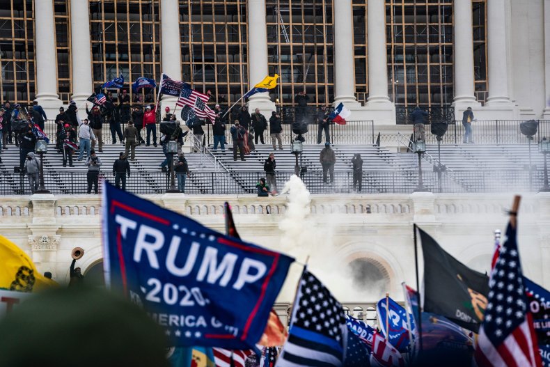 Riots At Capitol Building in Washington DC