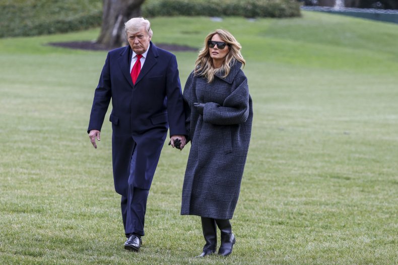 Donald Trump and Melania Trump