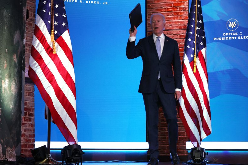 Joe Biden media briefing January 2020