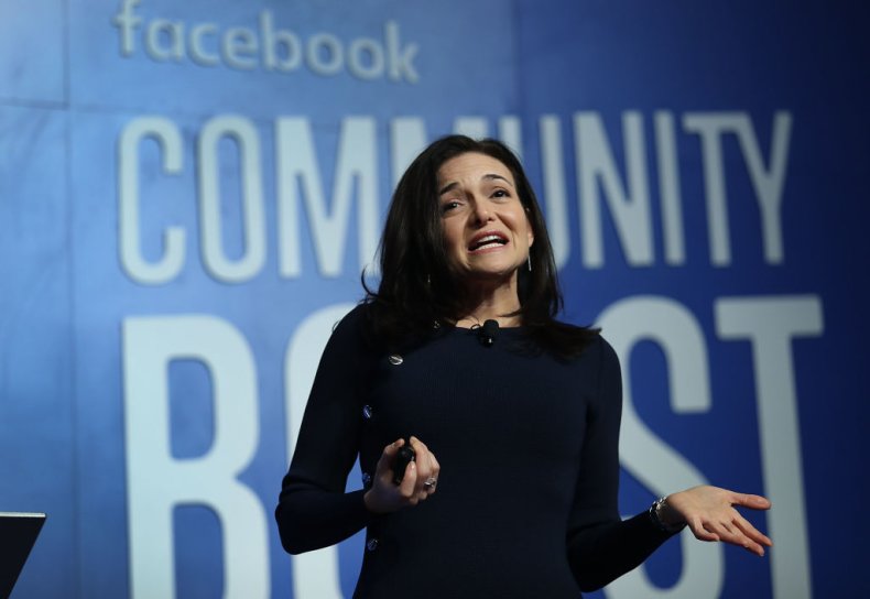 Facebook COO Sheryl Sandberg