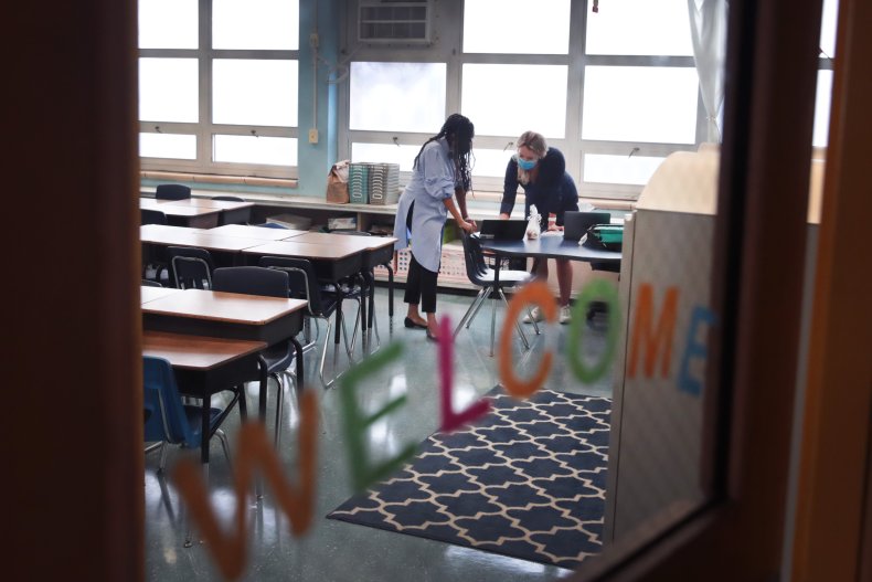 Classrooms prepare for covid
