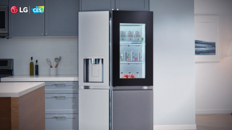 Best of CES 2021 LG refrigerator