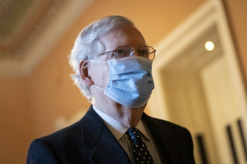 mitch mcconnell in the capitol