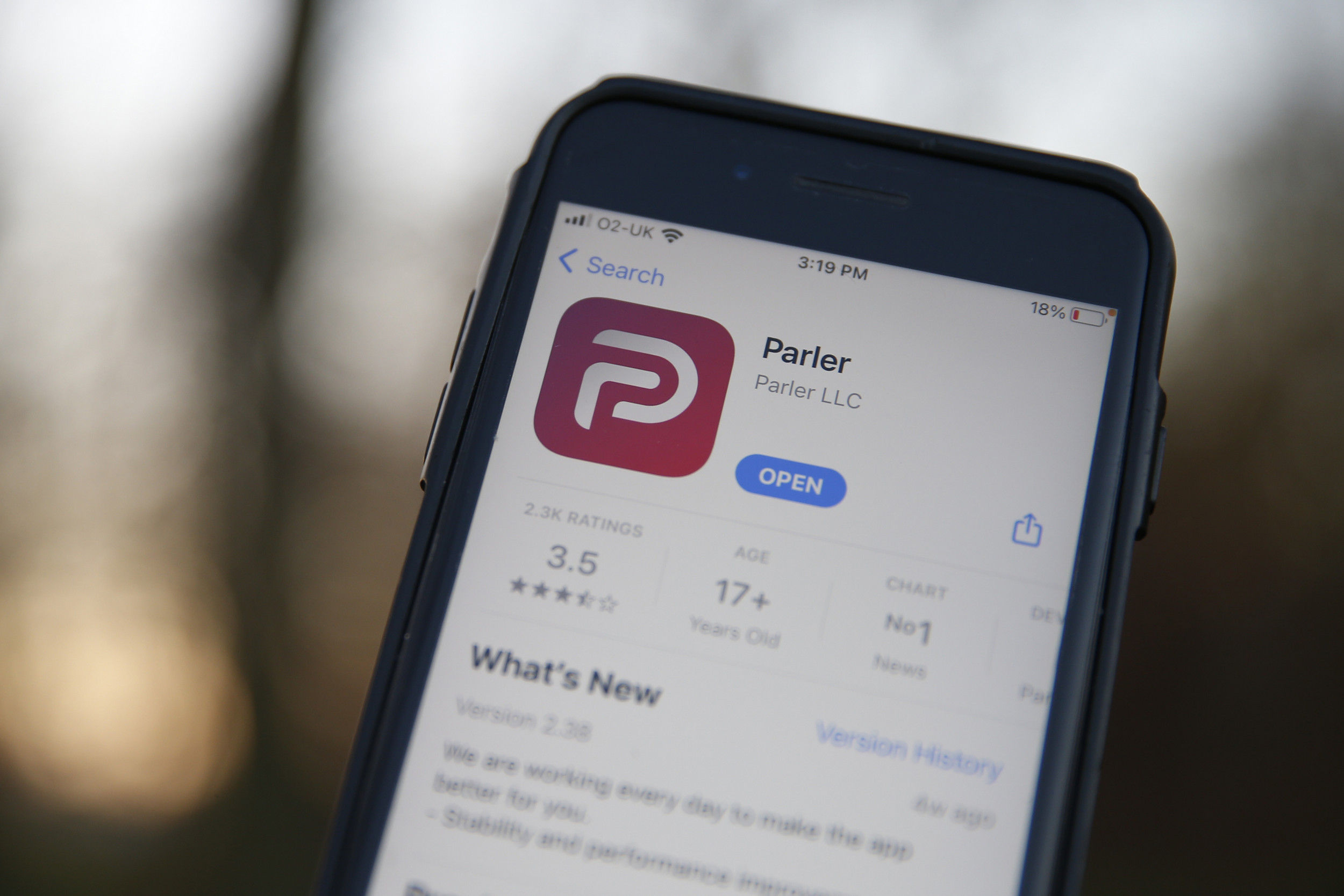 Parler Back With Message From Ceo John Matze Full Site May Be Online This Month