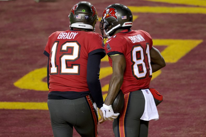 Tom Brady and Antonio Brown