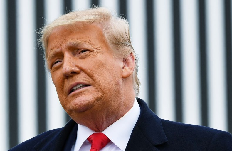 Donald Trump speaks at border wall impeachment