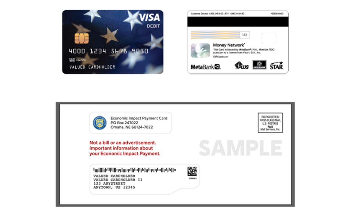 EIP Stimulus Payment Cards