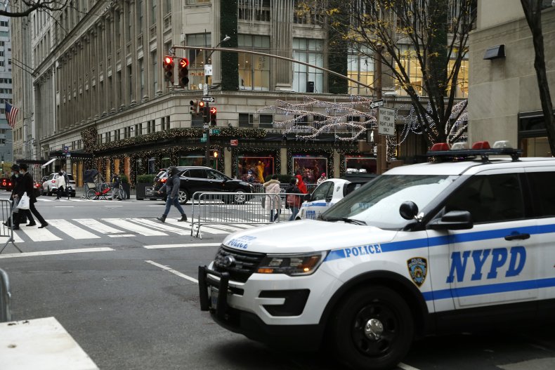 NYPD patrol car in New York City