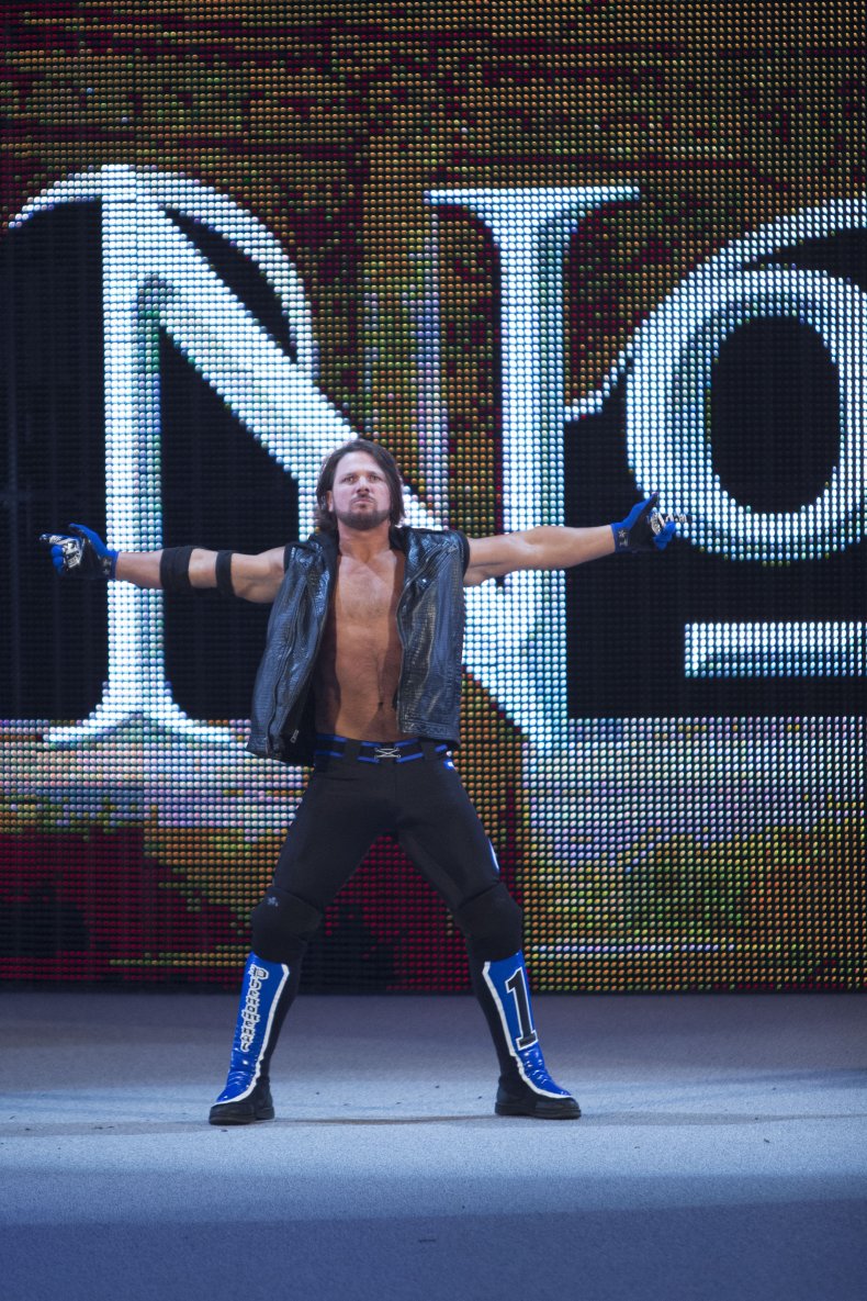 aj styles wwe royal rumble debut untold