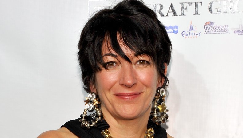 Ghislaine Maxwell at Elton John Benefit