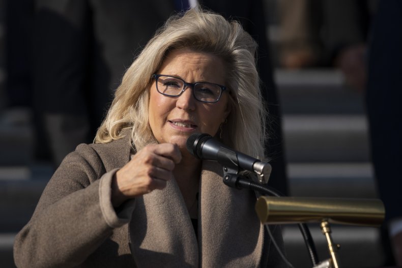liz cheney at  us capitol news conference 