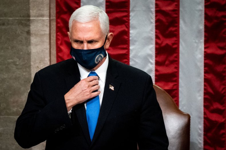 VP Mike Pence at Capitol Building