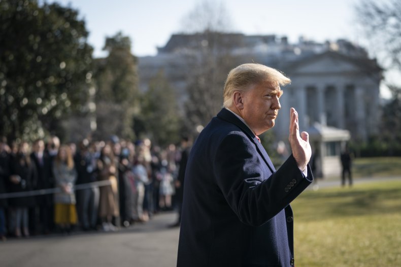 Trump departs White House 1/12/2021
