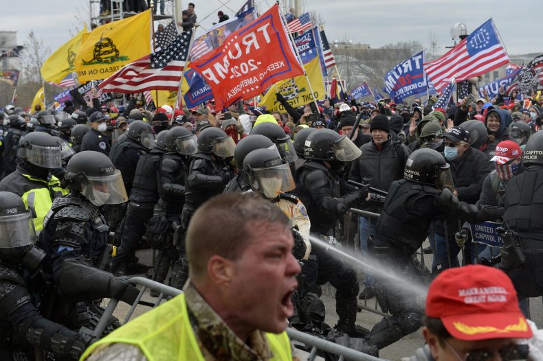 poll Republicans unconcerned violence Biden inauguration