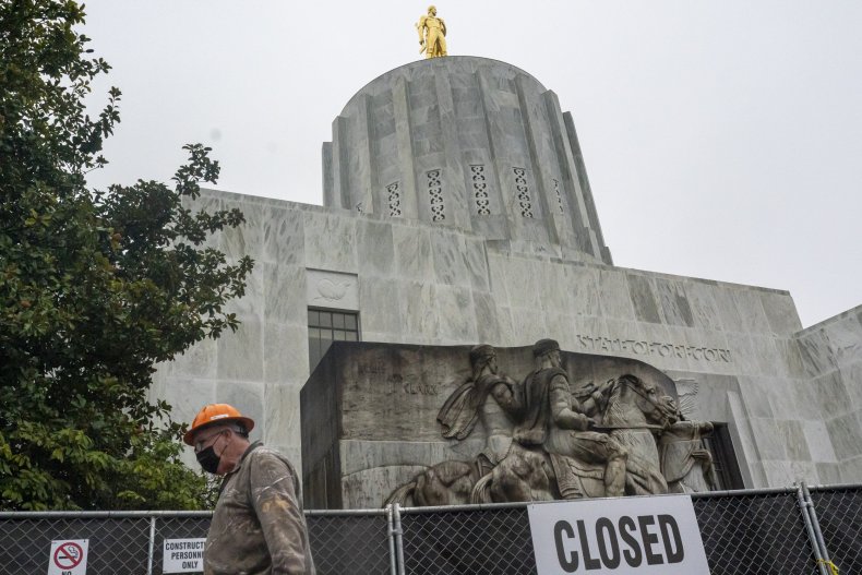 State Capitols Closed Biden Inauguration Violence