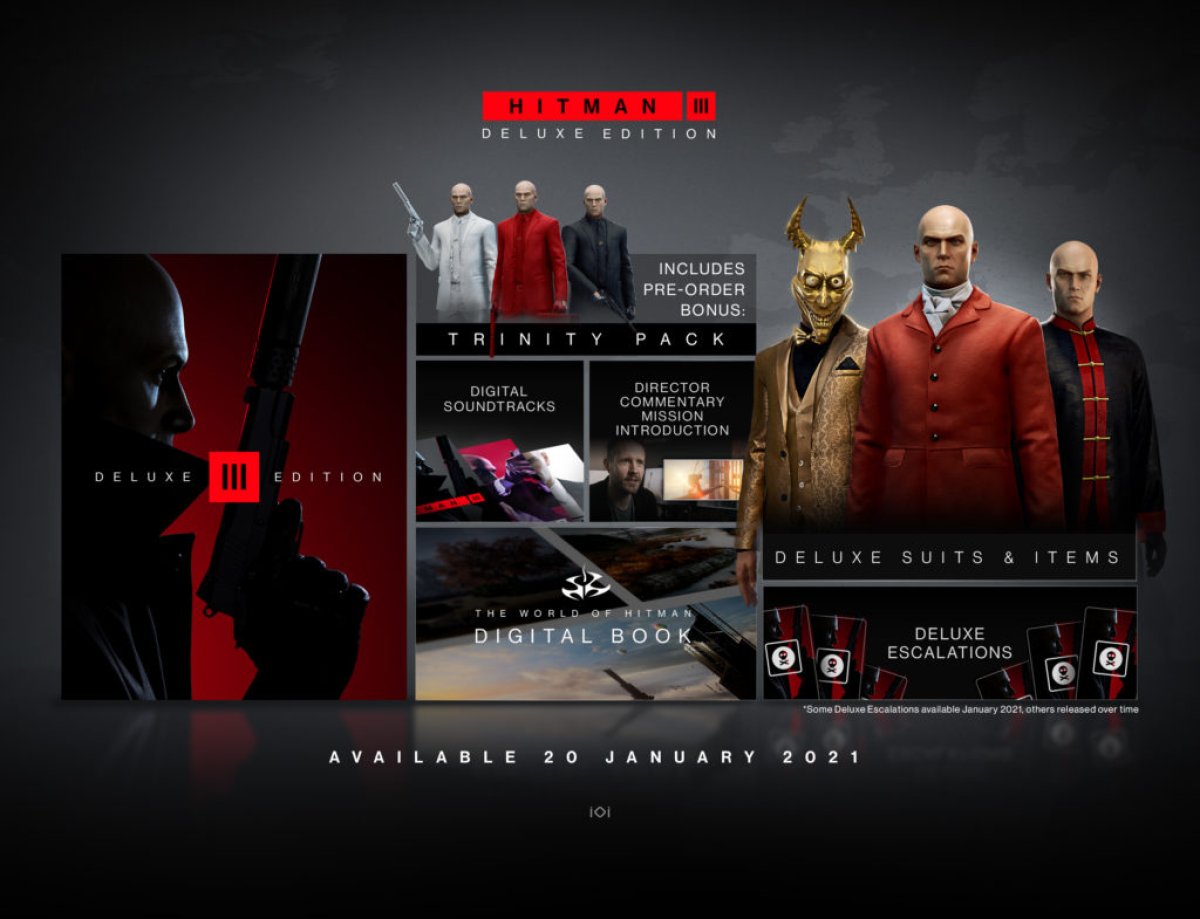 Hitman 3' Release Time - When Can I Download It on PS4, PS5, Xbox and PC?