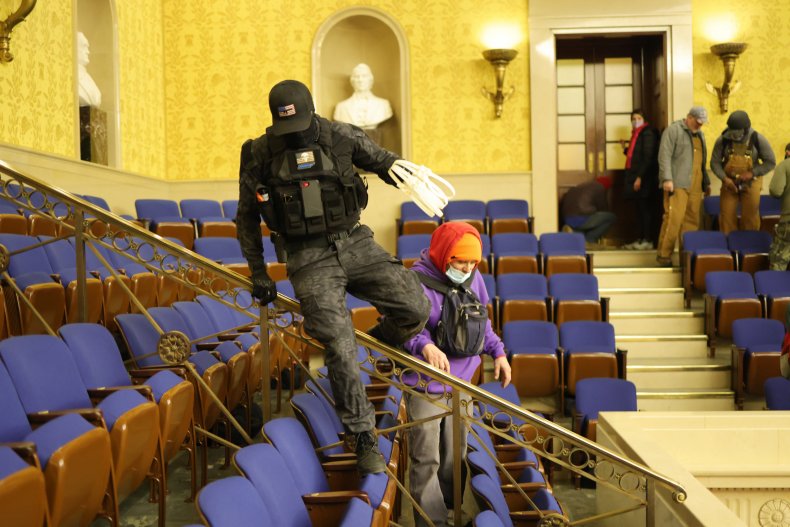 Eric Munchel, Capitol rioter with zip ties