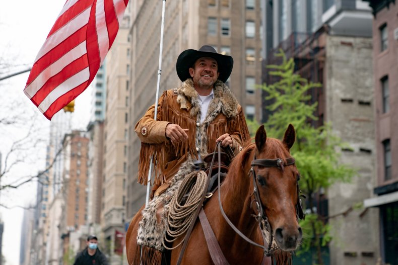 Cowboys for Trump founder Couy Griffin