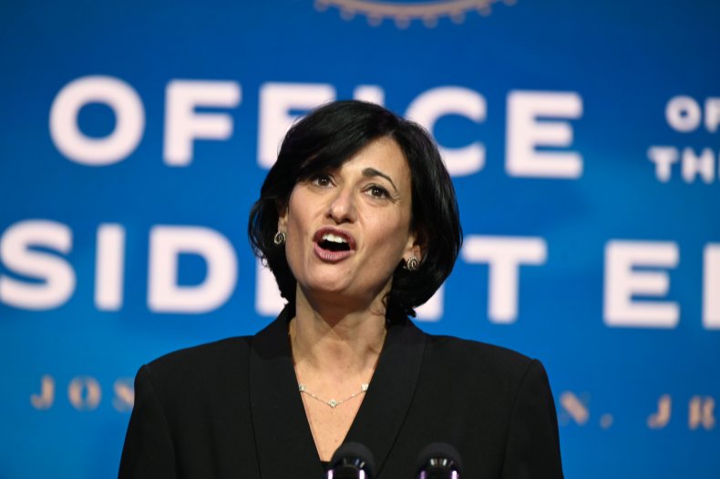 Rochelle Walensky, cdc, getty