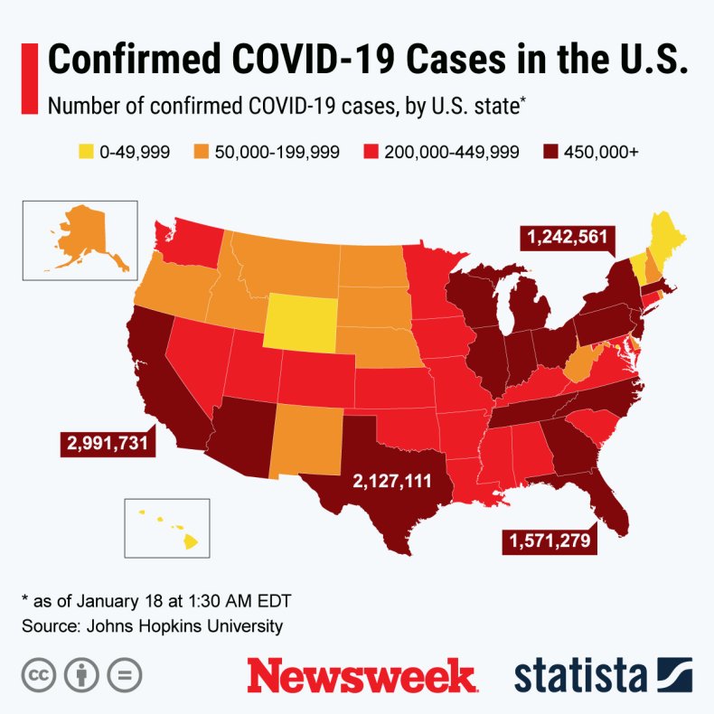 U.S. COVID-19 spread