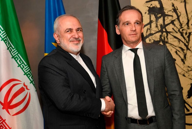 Javad Zarif and Heiko Maas