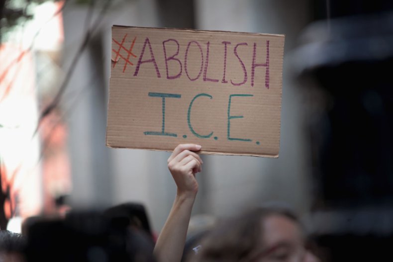 Abolish ICE sign