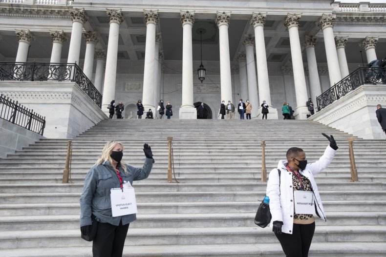 U.S. Capitol Washington, D.C. Inauguration rehearsal 2021