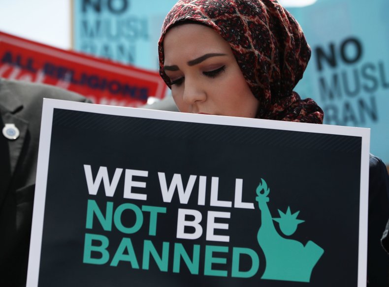 Travel ban protest