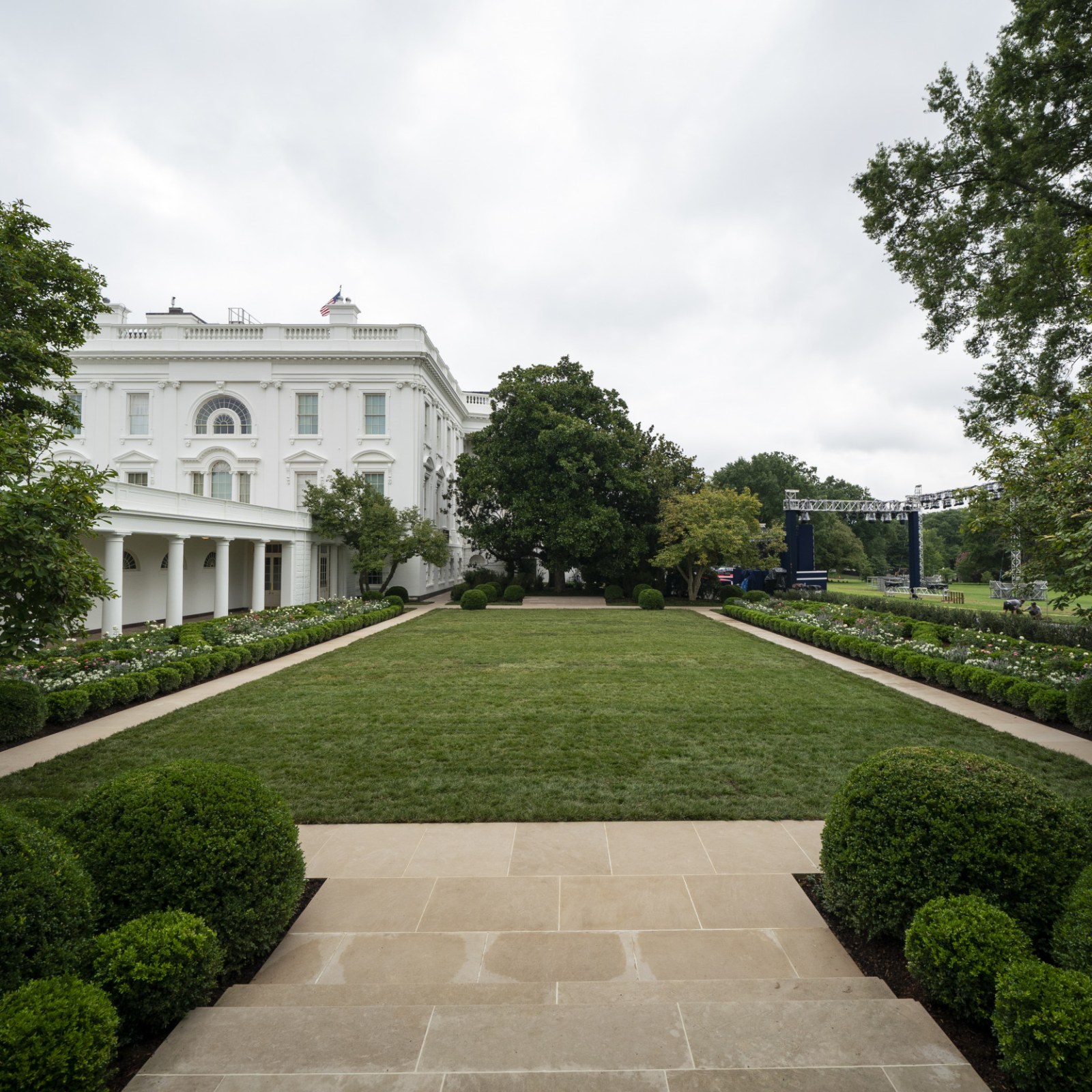 Jill Biden Urged To Reverse White House Rose Garden Changes Made By Melania Trump
