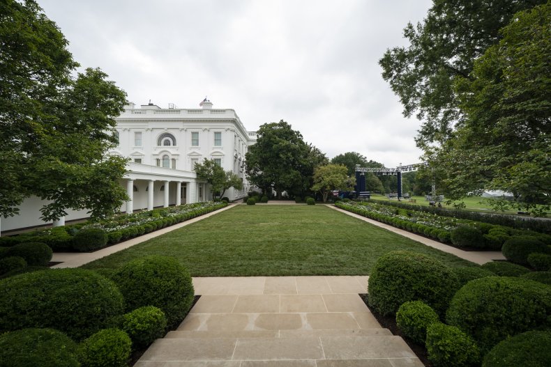 White House rose garden