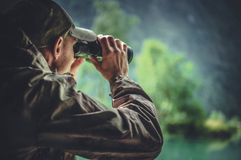 Hunter spotting game (iStock) 