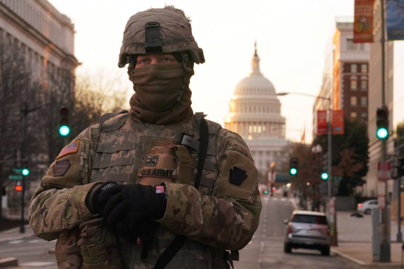 Washington, D.C., Prepares For Inauguration Of Biden