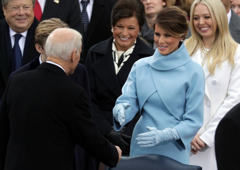 melania trump first lady biden