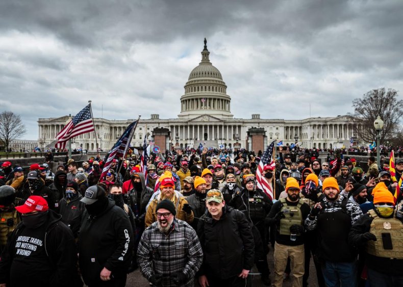 Mob storms capitol for the first time in U.S. history