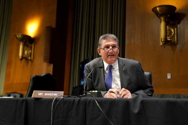 Joe Manchin softens tone on stimulus