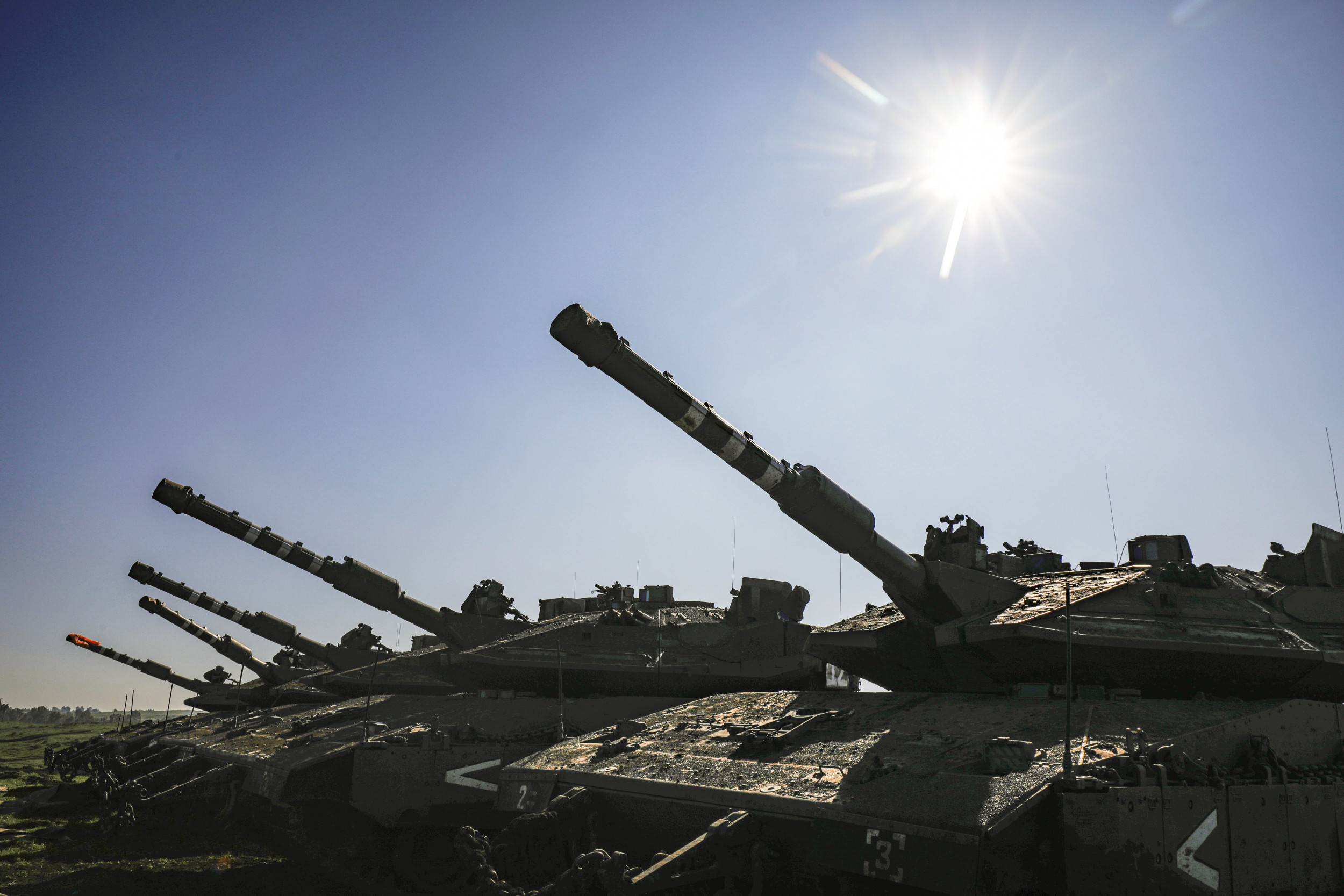 syria israel tank battle