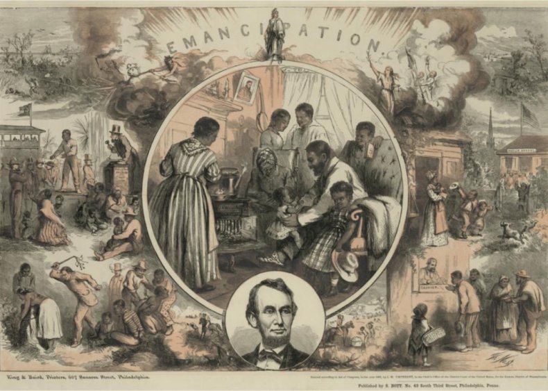 1865: United States abolishes slavery