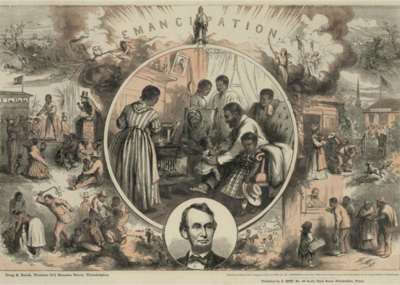 1865: United States abolishes slavery