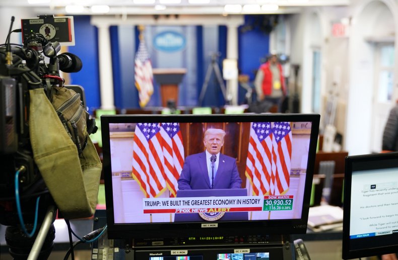 Donald Trump speaking video White House pardons
