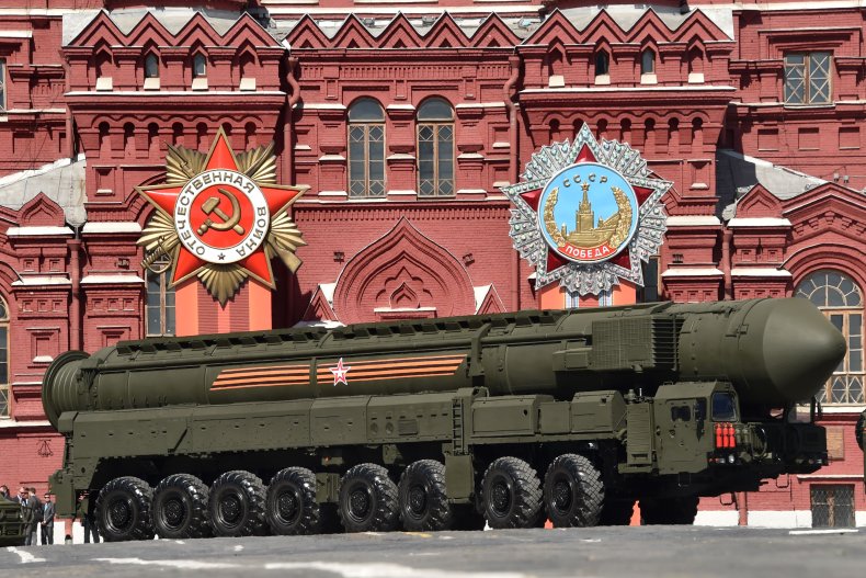 Russian Yars RS-24 ICBM