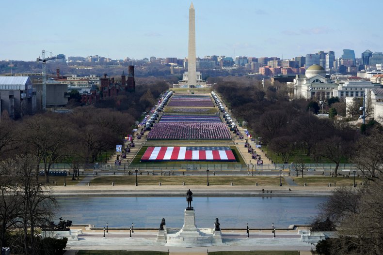 National Mall Inauguration Day